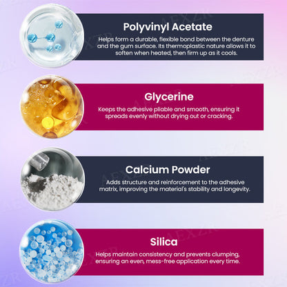 Few Stocks Left!!.. Dobshow® Thermoplastic Denture Adhesive