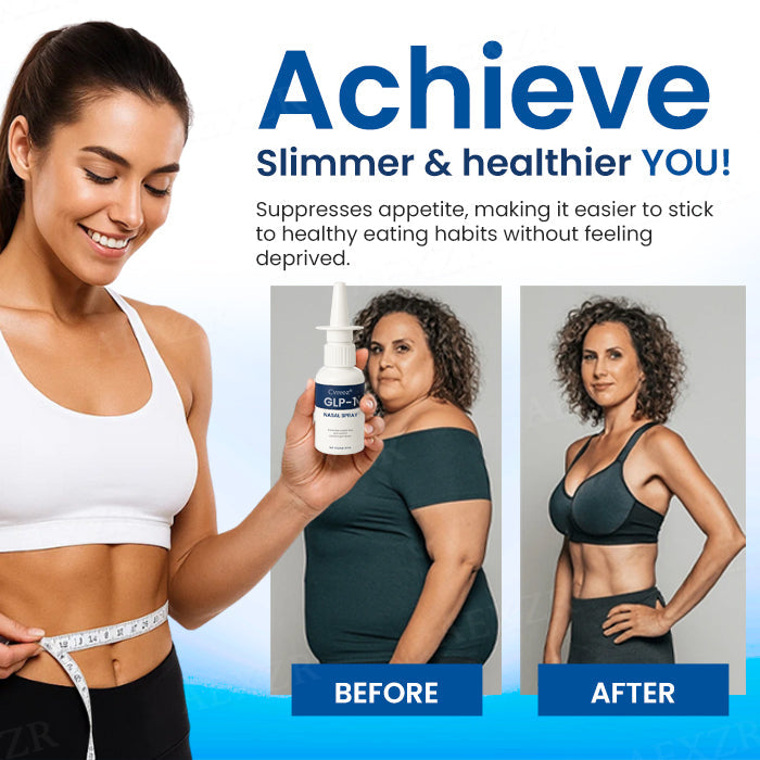 Official Store | Cvreoz® GLP-1 Nasal Spray✅Just once a week, visible changes in 7 days🔥For Obesity, cardiovascular health, diabetes, sleep apnea, joint issues, and more