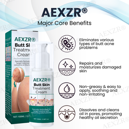 🌟 Official Store | AEXZR® Butt Skin Treatment Cream💕 Say Goodbye to Bumps and Hello to Smooth, Radiant Skin!