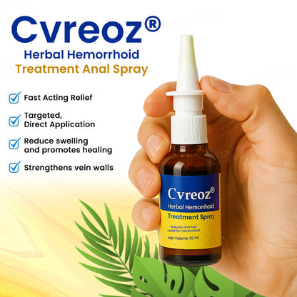 32 Pieces LEFT!!.. Cvreoz® Herbal Hemorrhoid Treatment Anal Spray