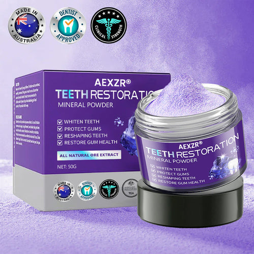 🌟 Official Store |🔥Hot Sale - 50% OFF🌿 AEXZR® Teeth Restoration Mineral Powder