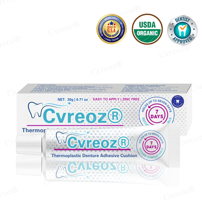 🌟 Official Store | Cvreoz® Thermoplastic Denture Adhesive Cushion🦷 Secure Your Smile with Confidence!