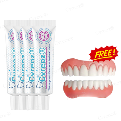🌟 Official Store | Cvreoz® Thermoplastic Denture Adhesive Cushion🦷 Secure Your Smile with Confidence!