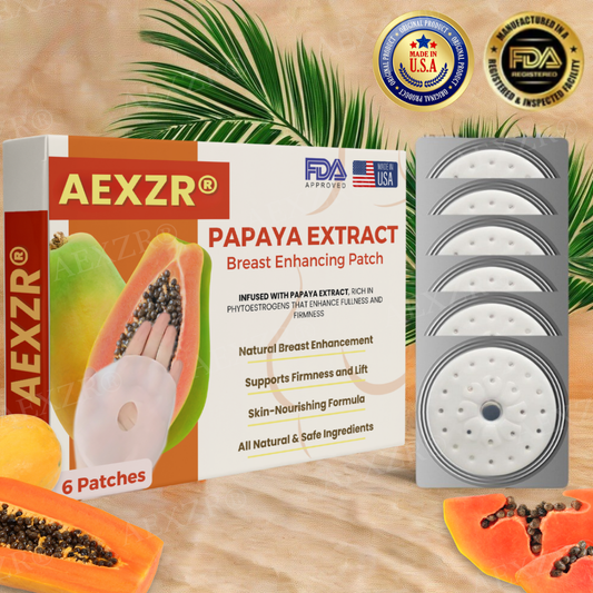 🌿 Official Store | AEXZR® Papaya Extract Breast Enhancing Patch ✅ Enhance Your Confidence—80% Off Today!