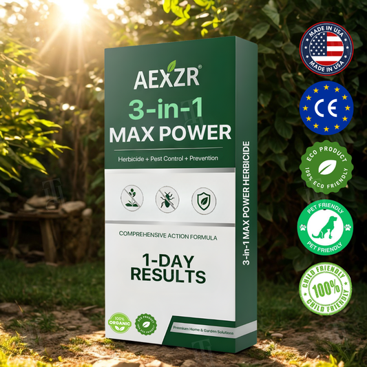 🌟 Official Store |Limited Stocks Available🔥Hot Sale - 50% OFF🌿AEXZR® 3 in 1 Max Power Herbicide
