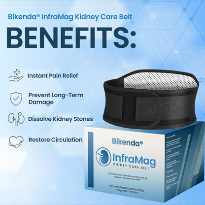 🌟 2025 Best Seller | Bikenda® InfraMag Kidney Care Belt🛡️ Take Back Control of Your Kidney Health!