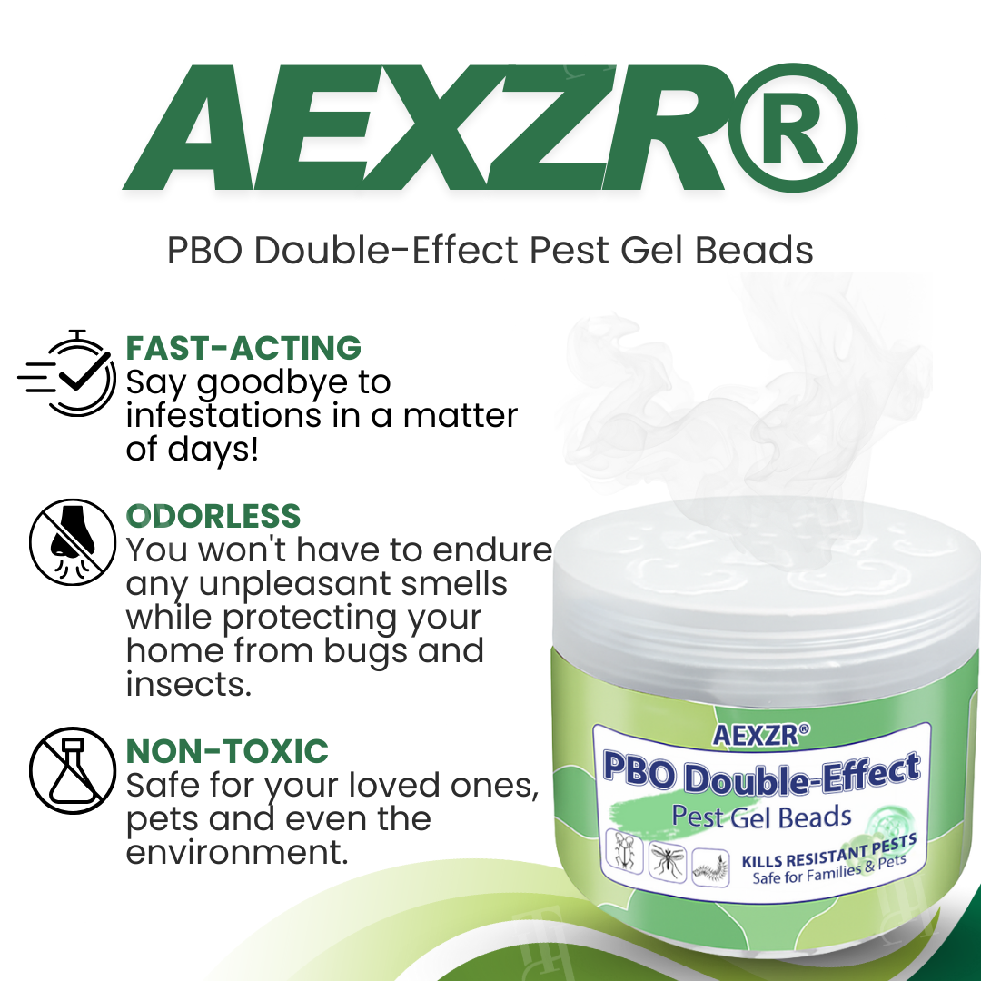 🌟 Official Store |🔥Hot Sale - 50% OFF🌿AEXZR® PBO Double-Effect Pest Gel Beads