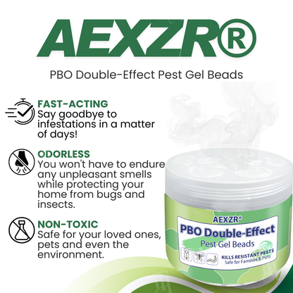 🌟 Official Store |🔥Hot Sale - 50% OFF🌿AEXZR® PBO Double-Effect Pest Gel Beads