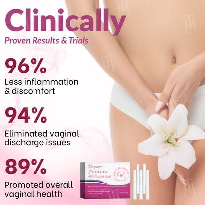 🌸 Official Store | Piguiay® Femina HPV Relief Gel – Your Gentle Solution to HPV Symptoms!💕