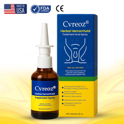 32 Pieces LEFT!!.. Cvreoz® Herbal Hemorrhoid Treatment Anal Spray