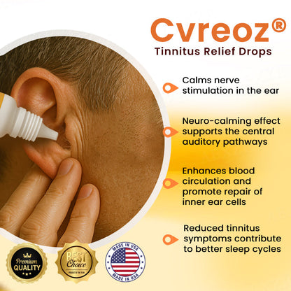 Cvreoz® Tinnitus Relief Drops