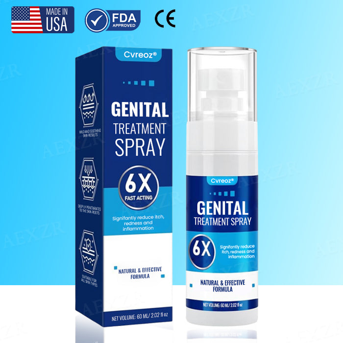 Best-Selling Product 2025🔥Cvreoz® Genital Treatment Spray - Already Helped 120,000+ Users Reclaim Their Comfort✅
