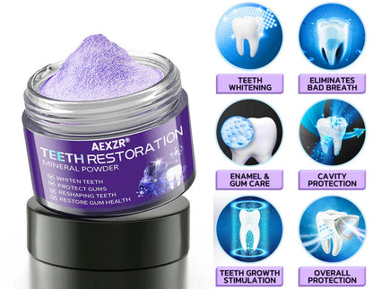 🌟 Official Store | AEXZR® Teeth Restoration Mineral Powder – Your Solution for a Healthier Smile!