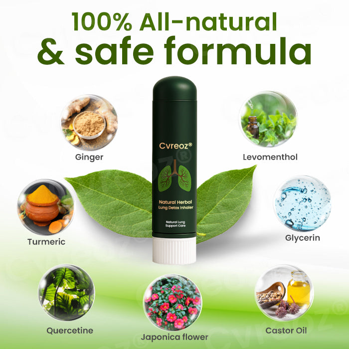 🌿 Official Store | Cvreoz® Natural Herbal Lung Detox Inhaler ✅ Breathe Free, Live Fully—25% Off Today!