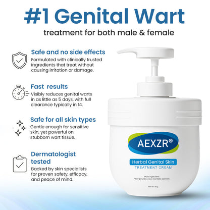 🌟 Official Store | AEXZR® Herbal Genital Skin Treatment Cream✅ Revolutionary Natural Solution for Genital Wart Treatment!