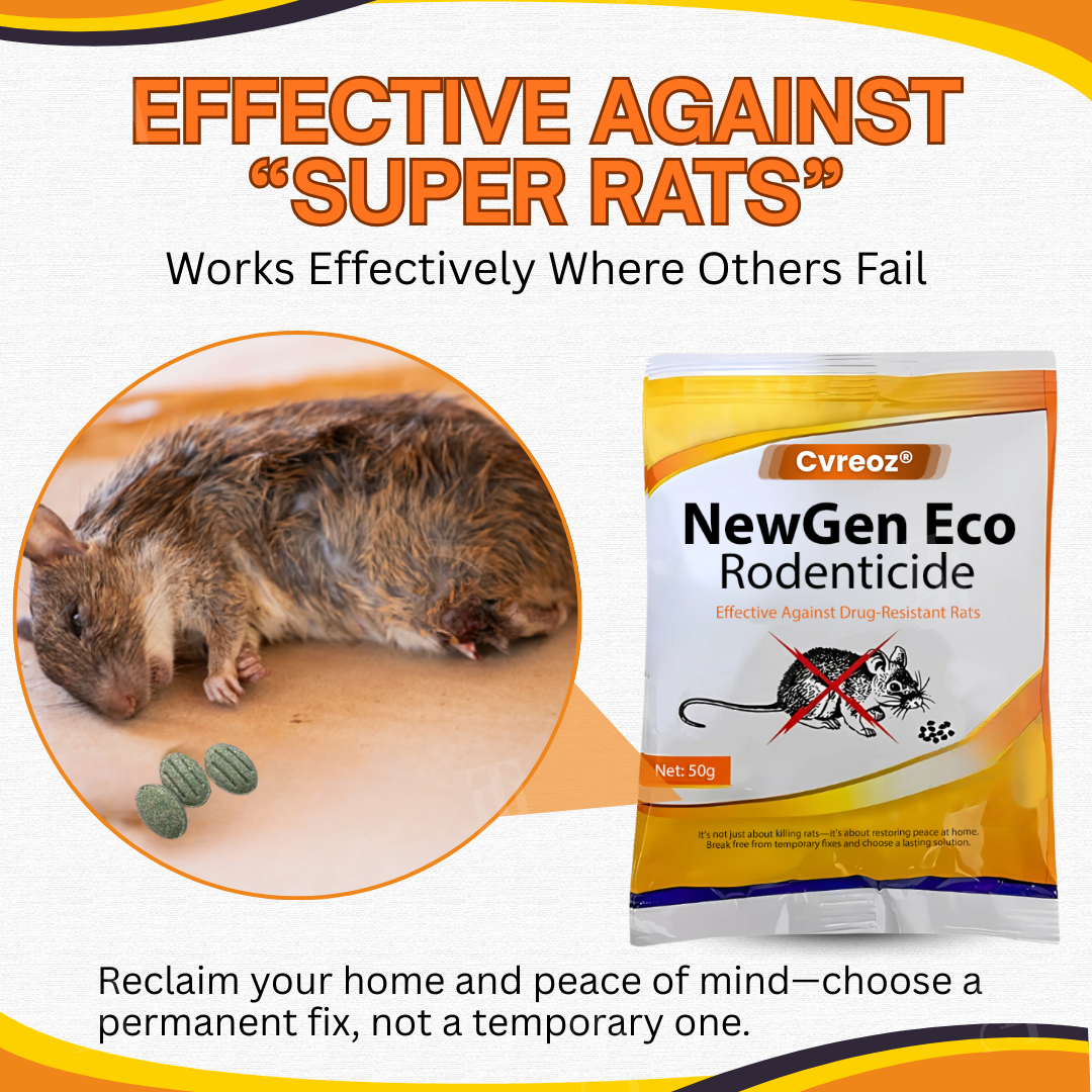 🌟 Official Store | FEW STOCK LEFT!🔥Hot Sale - 50% OFF🌿Cvreoz® NewGen Eco Rodenticide
