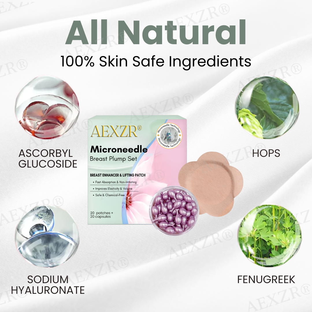 31 Sets Left!!...AEXZR® Microneedle Breast Plump Set
