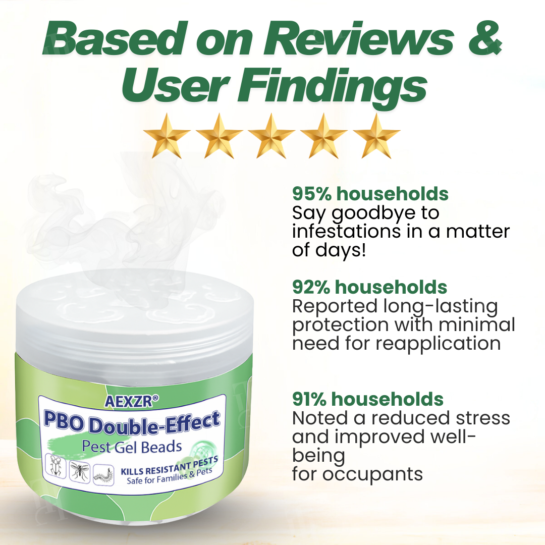 🌟 Official Store |🔥Hot Sale - 50% OFF🌿AEXZR® PBO Double-Effect Pest Gel Beads