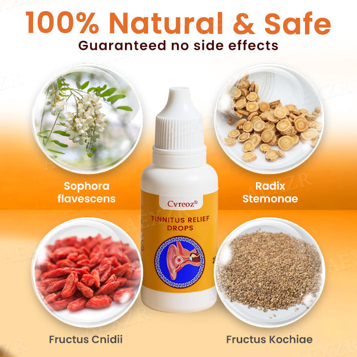 Cvreoz® Tinnitus Relief 🎉🅻🅸🅼🅸🆃🅴🅳 🆃🅸🅼🅴 🅾🅵🅵🅴🆁🎉 Ear Drops