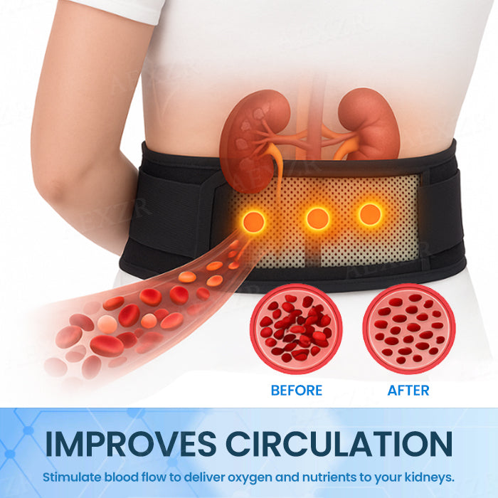 🌟 2025 Best Seller | Bikenda® InfraMag Kidney Care Belt🛡️ Take Back Control of Your Kidney Health!
