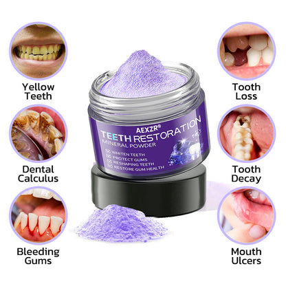 🌟 Official Store | AEXZR® Teeth Restoration Mineral Powder – Your Solution for a Healthier Smile!