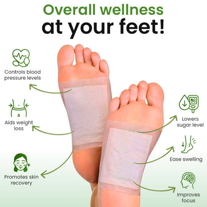 🌟 Official Store | Cvreoz® Overall Wellness Therapy Foot Patch🌿 Revitalize Your Health from the Ground Up!