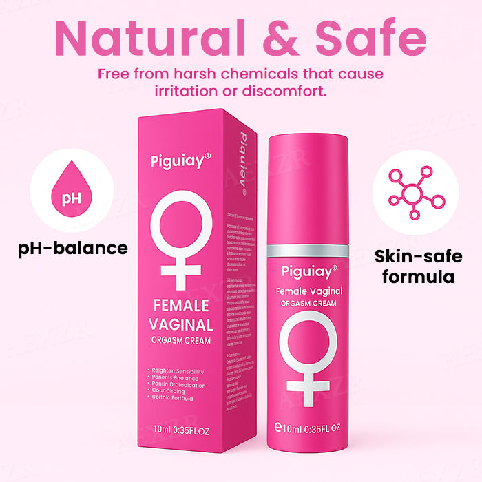 🌟 Official Store | Piguiay® Female Vaginal Orgasm Cream – Rekindle Your Passion!