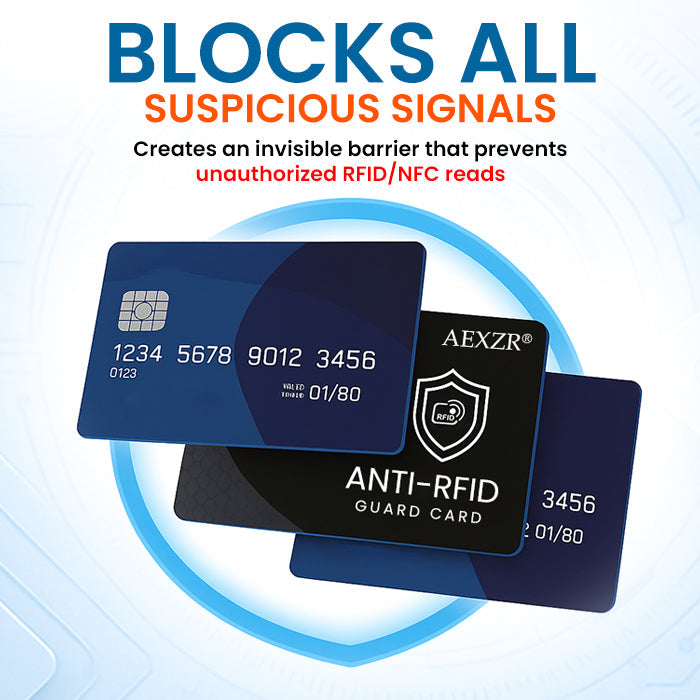 🌟 Official Store |🔥Hot Sale - 50% OFF🌿AEXZR® Anti-RFID Guard Card