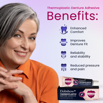 Few Stocks Left!!.. Dobshow® Thermoplastic Denture Adhesive