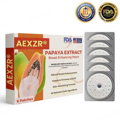 🌿 Official Store | AEXZR® Papaya Extract Breast Enhancing Patch ✅ Enhance Your Confidence—80% Off Today!