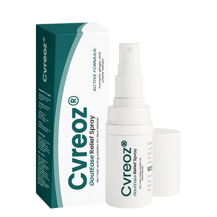 The FDA-Approved Solution🔥Cvreoz® GoutEase Relief Spray - Already Helped 120,000+ Users Reclaim Their Comfort✅