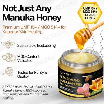 AEXZR® New Zealand Manuka Honey All-in-One Cream