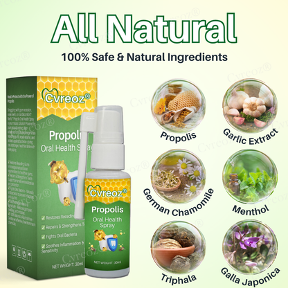 🌟 Official Store | Cvreoz® Propolis Oral Health Spray – Your Natural Solution for Healthy Gums!
