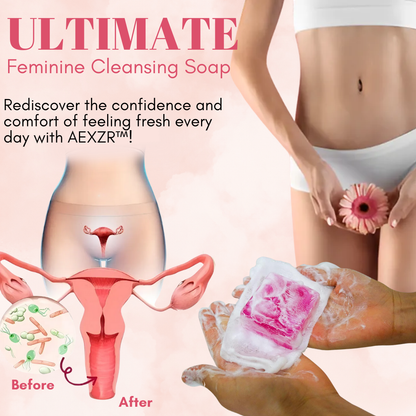 🌟 Official Store | AEXZR® Feminine Intimate Care Cleansing Soap💕 Reclaim Your Fresh Confidence, Naturally!