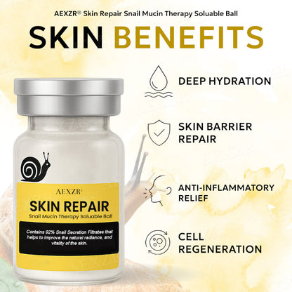 🌟 Official Store | AEXZR® Skin Repair Snail Mucin Therapy Soluble Ball🐌 – Heal Your Skin, Restore Your Confidence! AEXZR® Skin Repair Snail Mucin Therapy Soluable Ball✨