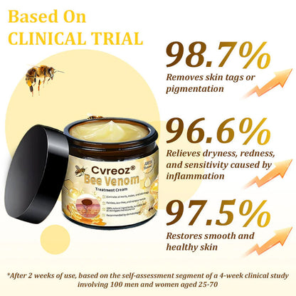 🌟 Last 14Pcs Left | Cvreoz® Bee Venom Skin Treatment Cream