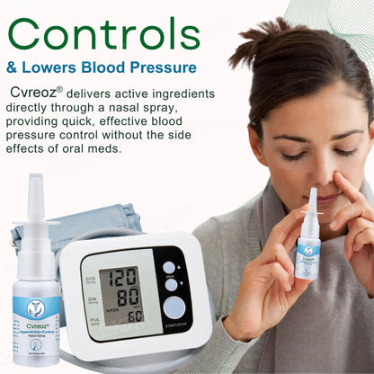 🌟 Official Store | Revolutionize Your Blood Pressure Management with Cvreoz® Hypertension Control Nasal Spray🔥The Fast-Acting Solution You’ve Been Waiting For!✅
