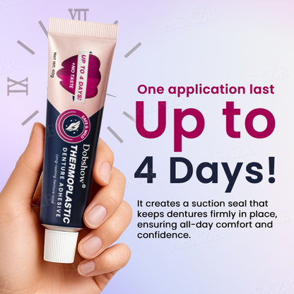 Few Stocks Left!!.. Dobshow® Thermoplastic Denture Adhesive