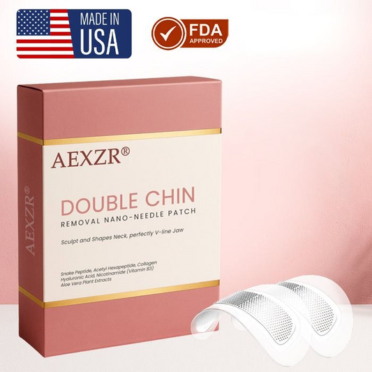 ✨ Official Store | AEXZR® Double Chin Removal Nano-Needle Patch✅Achieve a Defined Jawline in Just 7 Days!