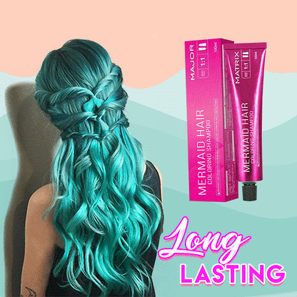 Mermaid Hair Coloring Shampoo - Huge Discount  🚨 Final Call - Offer Ends in 10 Minutes! 🚨 Act Quickly to Save! 💰