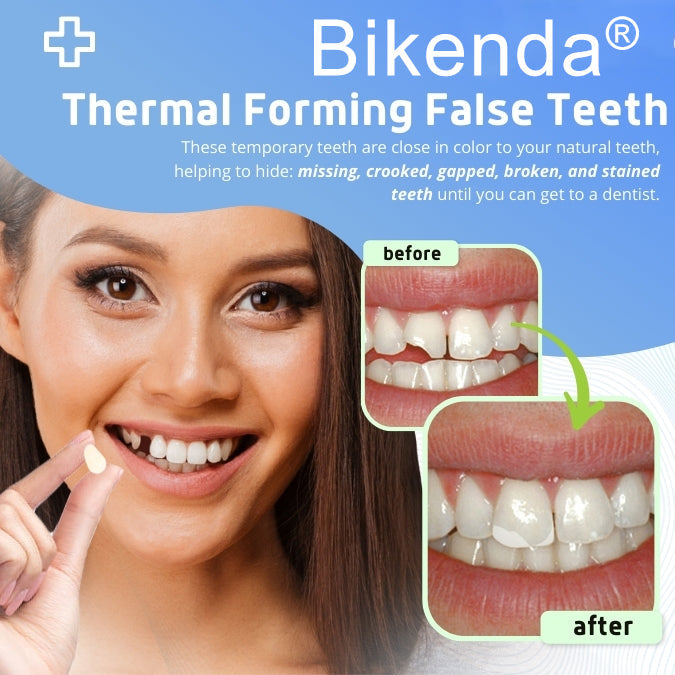 🌟 Official Store | Bikenda® Thermal Forming False Teeth🦷 Transform Your Smile with Confidence!