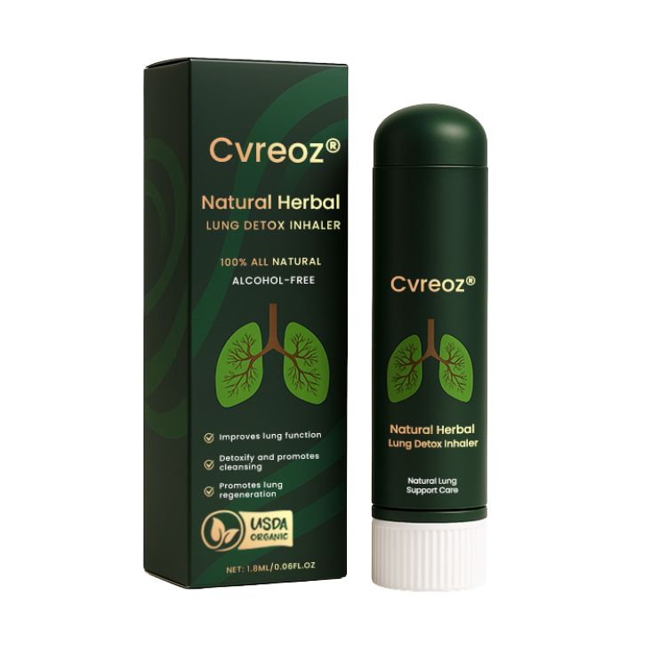 🌿 Official Store | Cvreoz® Natural Herbal Lung Detox Inhaler ✅ Breathe Free, Live Fully—25% Off Today!