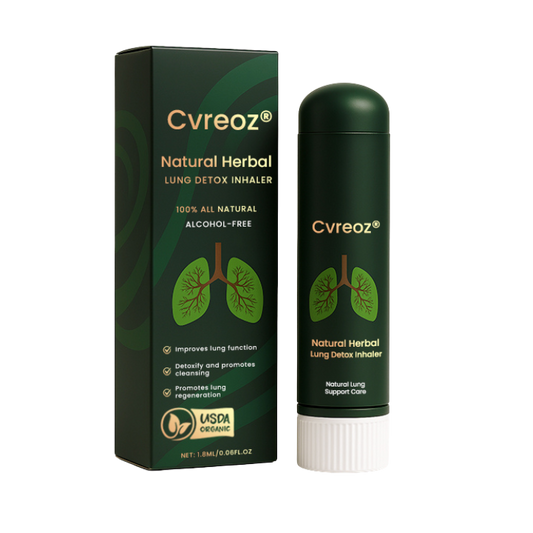 🌿 Official Store | Cvreoz® Natural Herbal Lung Detox Inhaler ✅ Breathe Free, Live Fully—25% Off Today!