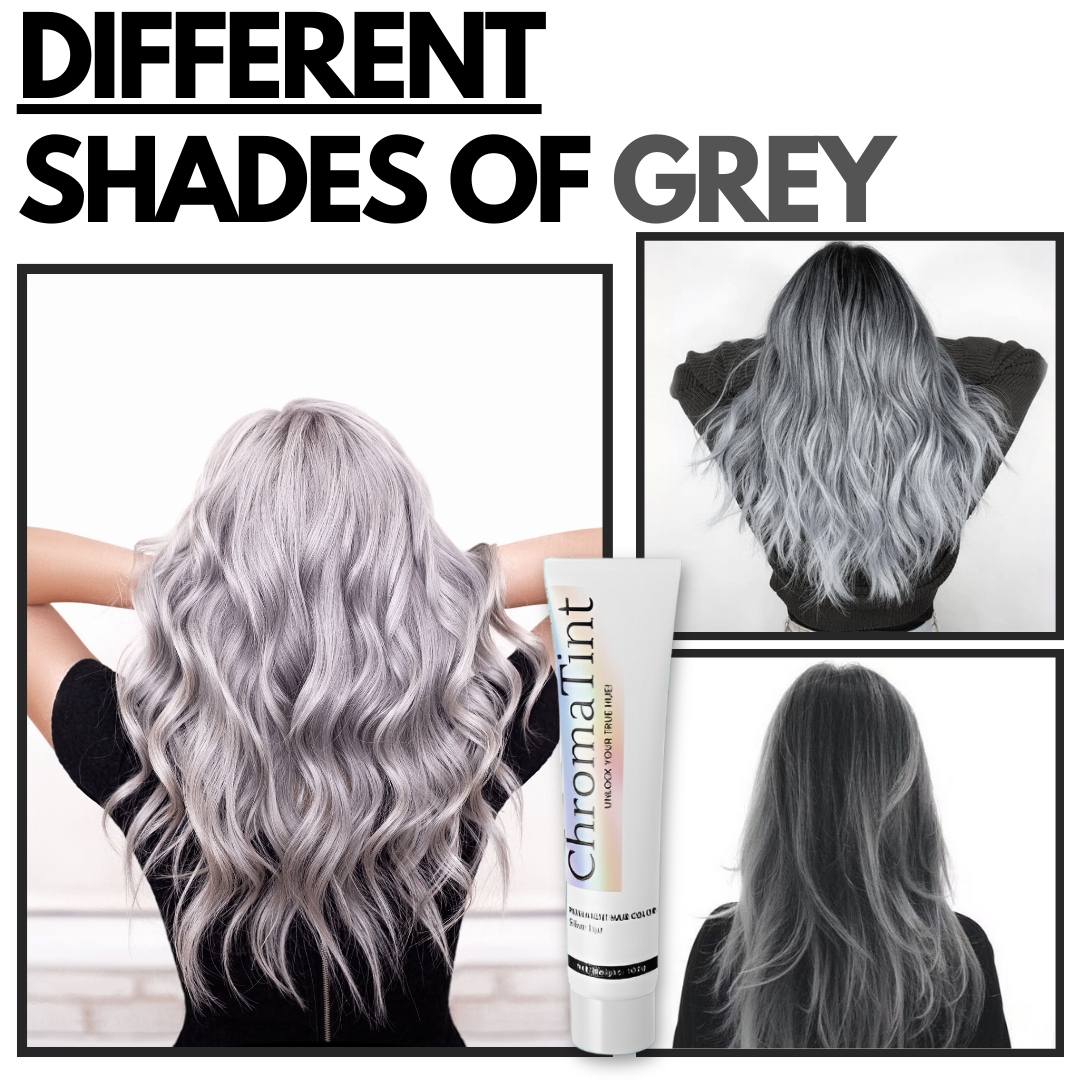ChromaTint™ Permanent Silver Hair Dye - Last day discounts 💲 up to 80% Off 🤑