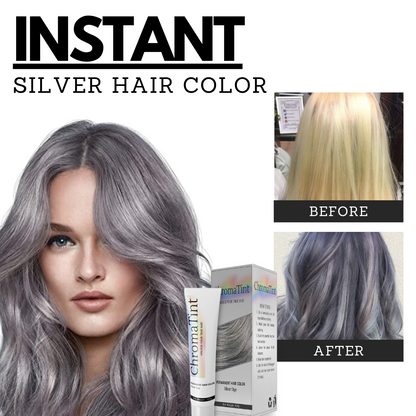 ChromaTint™ Permanent Silver Hair Dye - Last day discounts 💲 up to 80% Off 🤑