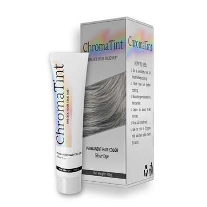 ChromaTint™ Permanent Silver Hair Dye - Last day discounts 💲 up to 80% Off 🤑